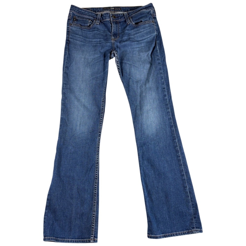 Big Star 1974 Remy Boot Jeans Women's 30R Low Rise Bootcut Blue Denim 35x30